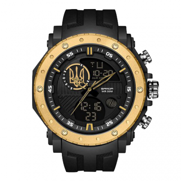 Sanda PATRIOT Black-Gold Ukraine + Коробка Sanda PATRIOT Black-Gold Ukraine + Коробка