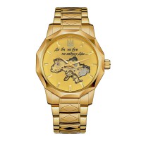 Часы наручные Awarder 024 Не забуду дом Gold-Gold