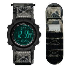 Часы наручные Awarder 036 Nylon Pro Black-Camo Green