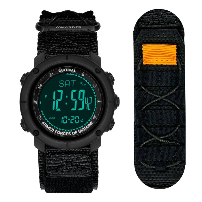 Часы наручные Awarder 036 Nylon Tactic All Black