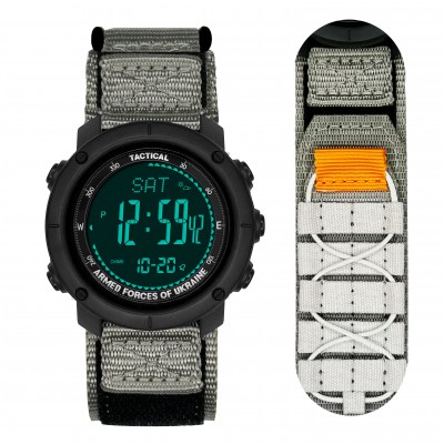 Часы наручные Awarder 036 Nylon Tactic Black-Grey