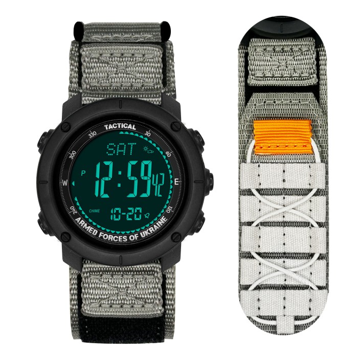 Часы наручные Awarder 036 Nylon Tactic Black-Grey