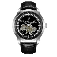 Часы наручные Awarder 043 Где бы ни был Silver-Black Automatic