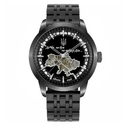 Годинник наручний Awarder 043 Де би не був All Black Steel Automatic