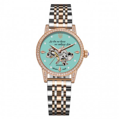 Часы наручные Awarder 049 Silver-Gold-Blue