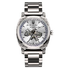 Часы наручные Awarder 021-3D Где бы ни был Silver-White Steel