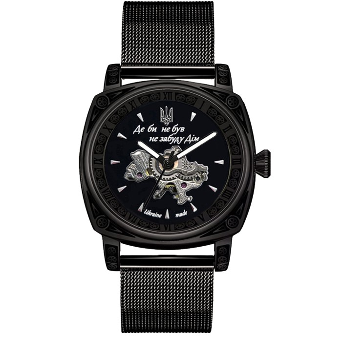 Часы наручные Awarder 021-3D Где бы ни был All Black Mesh