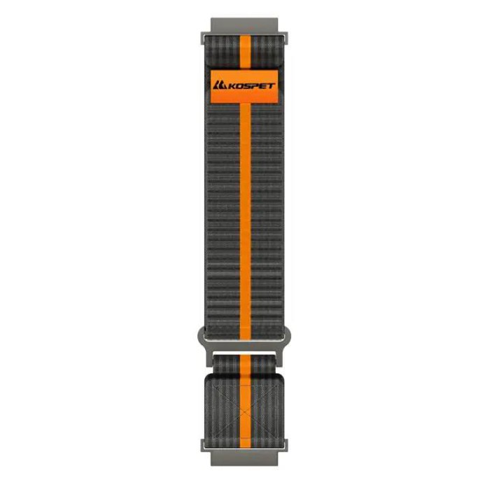Сменный ремешок KOSPET WOVEN NULON DARK GREY 22MM