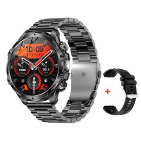 Умные часы Modfit Tactic Blaze Black Steel + ремешок в подарок