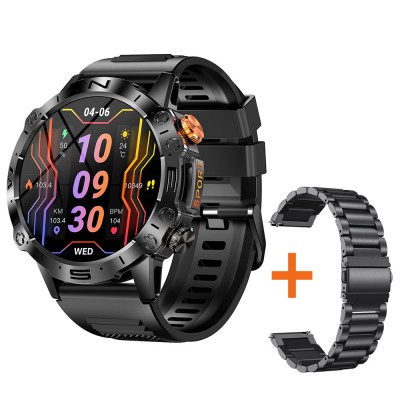 Умные часы Modfit Combat All Black + металлический ремешок Умные часы Modfit Combat All Black + металлический ремешок