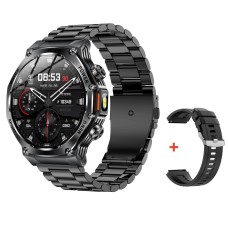 Умные часы Modfit Titan-X Black Steel + ремешок в подарок