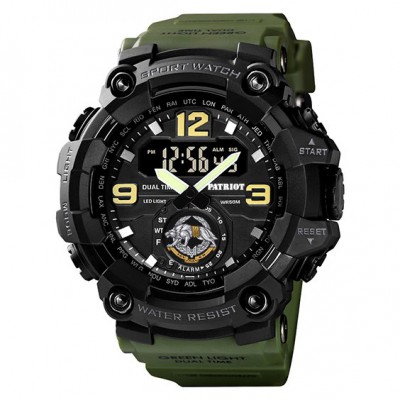 Часы наручные Patriot 004AGSSO ССО Зеленые + Коробка