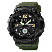 Часы наручные Patriot 004AGTPO Полиция Зеленые + Коробка