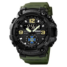 Часы наручные Patriot 004AGSBU СБУ Зеленые + Коробка