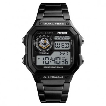 Часы наручные Patriot 011SISSO ССО Черные + Коробка.
