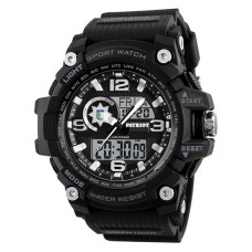 Часы наручные Patriot 012BKPO Полиция Черные + Коробка