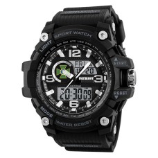 Часы наручные Patriot 012BKDPS ДПС Черные + Коробка.