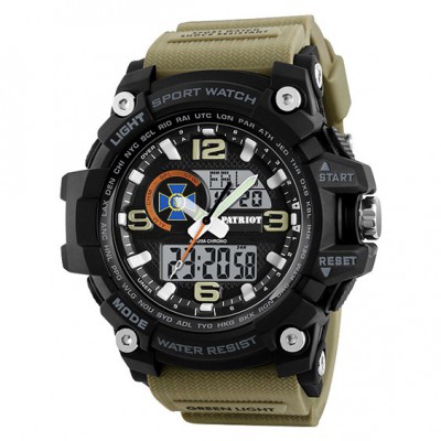 Часы наручные Patriot 012BKKHSBU СБУ Черные из хаки + Коробка Часы наручные Patriot 012BKKHSBU СБУ Черные из хаки + Коробка