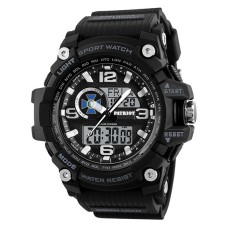 Часы наручные Patriot 012BKSBU СБУ Черные + Коробка.