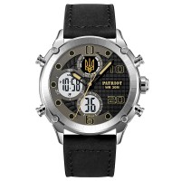 Часы наручные Patriot 017BKWT Трезубец золото Silver-White