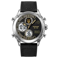 Часы наручные Patriot 017BKWT Трезубец золото Silver-White