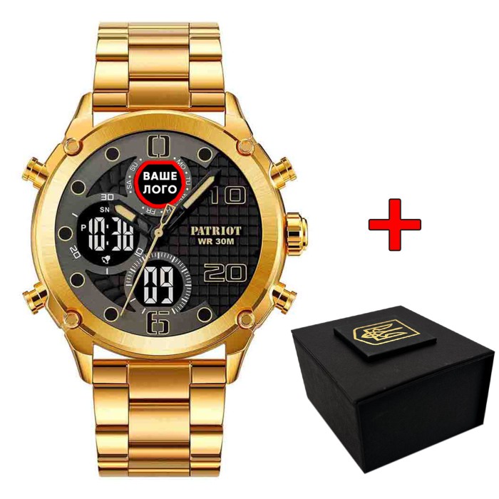 Awarder 017 Gold-Black Steel Индивидуальный дизайн