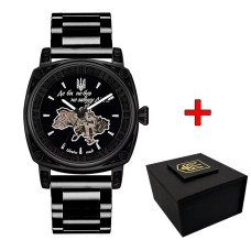 Часы наручные Patriot 021 Где бы ни был All Black Steel