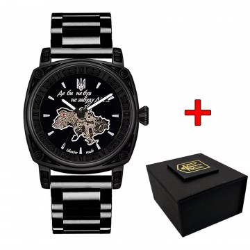 Часы наручные Patriot 021 Где бы ни был All Black Steel