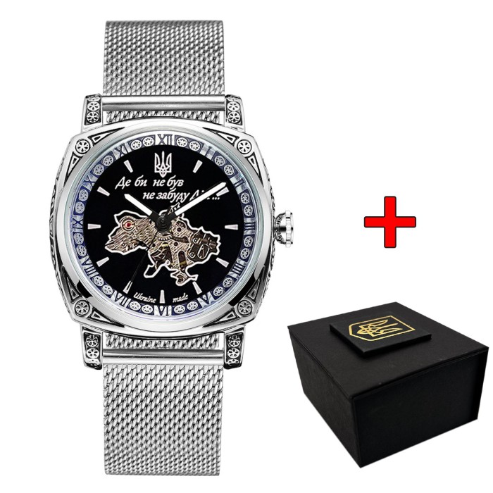 Часы наручные Patriot 021 Где бы ни был Silver Mesh