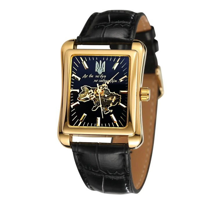 Часы наручные Patriot 026-3D Где бы ни был Gold-Black