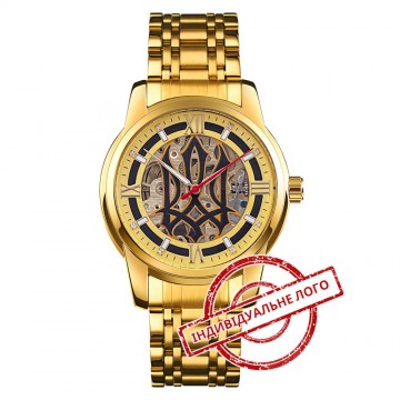 Часы наручные Patriot Sharp Gold-Gold Индивидуальное Лого Часы наручные Patriot Sharp Gold-Gold Индивидуальное Лого