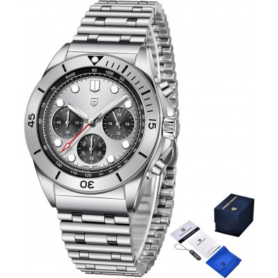 Pagani Design PD-1705-1 Silver-Silver Steel