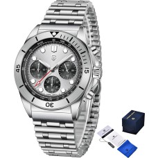 Pagani Design PD-1705-1 Silver-Silver Steel