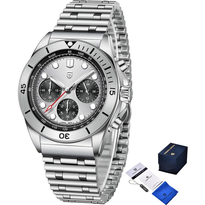 Pagani Design PD-1705-1 Silver-Silver Steel