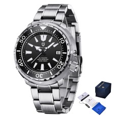 Pagani Design PD-1695 Silver-Black Steel