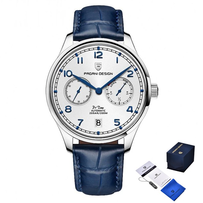 Pagani Design PD-1772 Silver-Silver-Blue