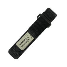 Ремінець для годинника Nylon Black 20 мм