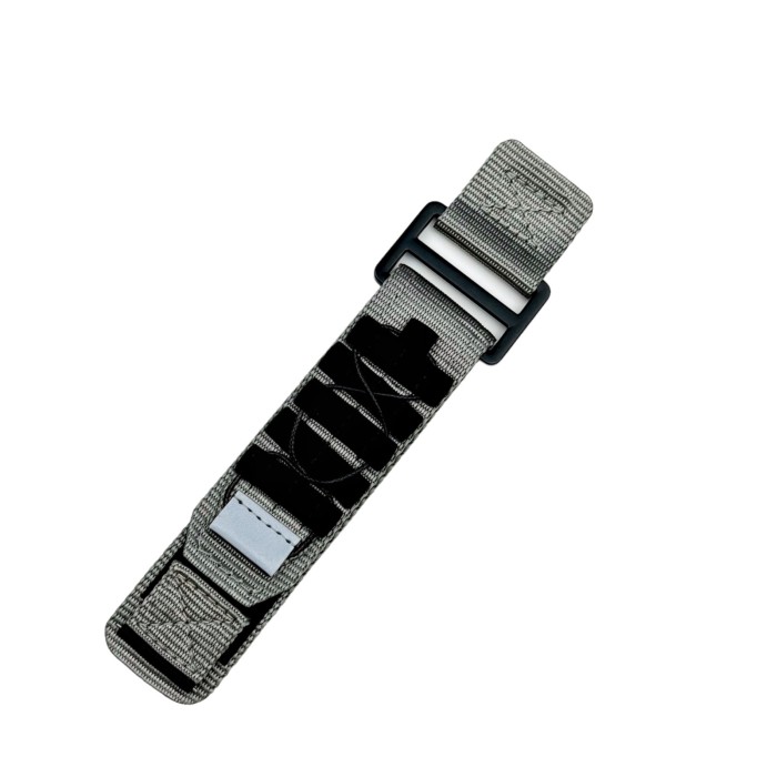 Ремінець для годинника Nylon Pro Grey 20 мм