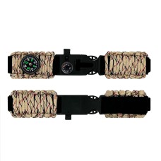 Ремінець паракордовий багатофункціональний Desert Camo New