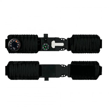 Ремінець паракордовий багатофункціональний Black Ремінець паракордовий багатофункціональний Black