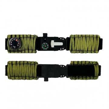 Ремінець паракордовий багатофункціональний Army Green Ремінець паракордовий багатофункціональний Army Green