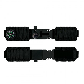 Ремінець паракордовий багатофункціональний Black New Ремінець паракордовий багатофункціональний Black New