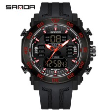 Sanda 6029 Black-Red