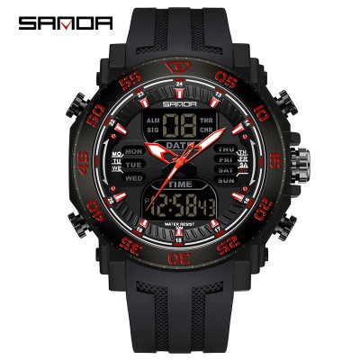 Sanda 6029 Black-Red