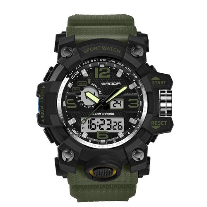 Sanda 742 Green-Black