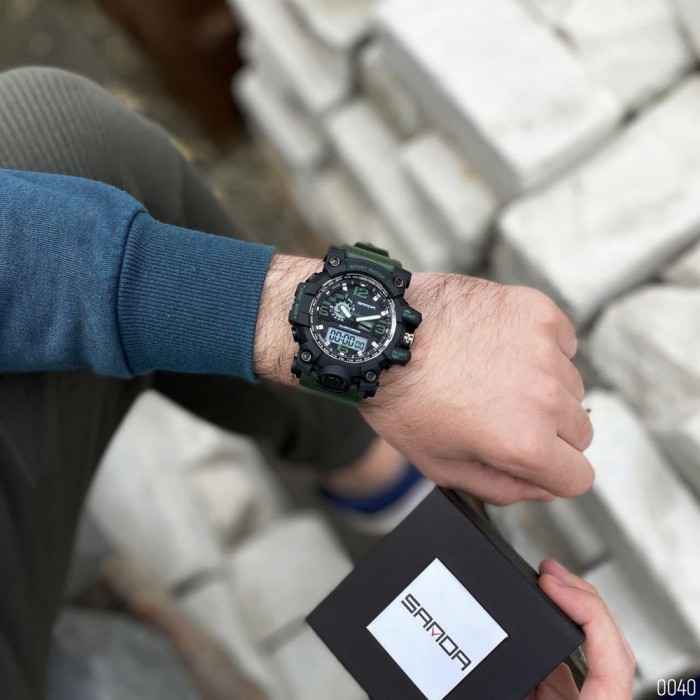 Sanda 742 Green-Black