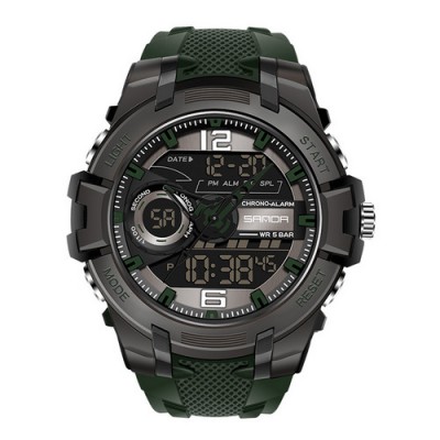Sanda 6015 Green-Black