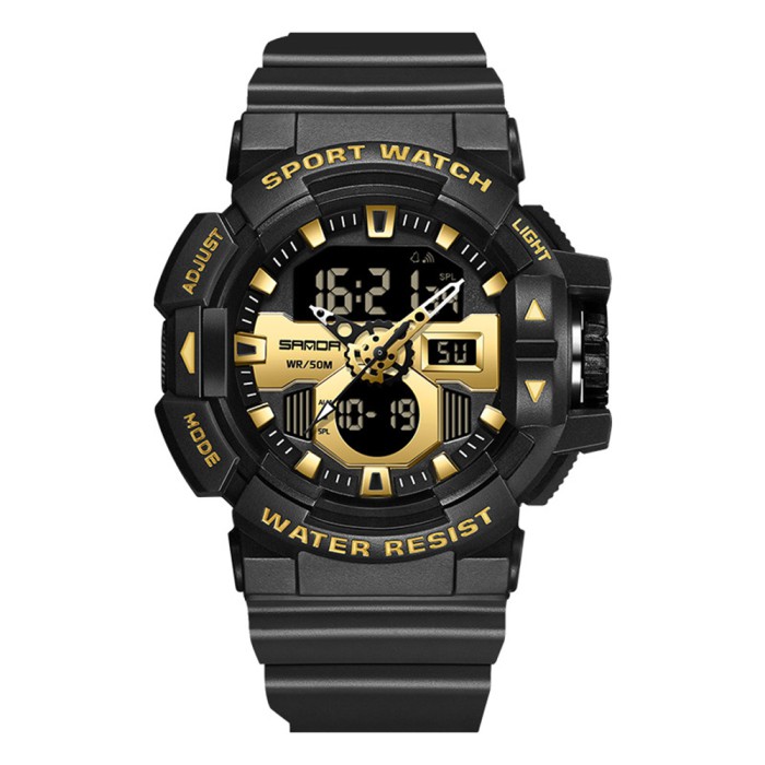 Sanda 3129 Black-Gold