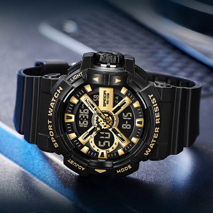 Sanda 3129 Black-Gold