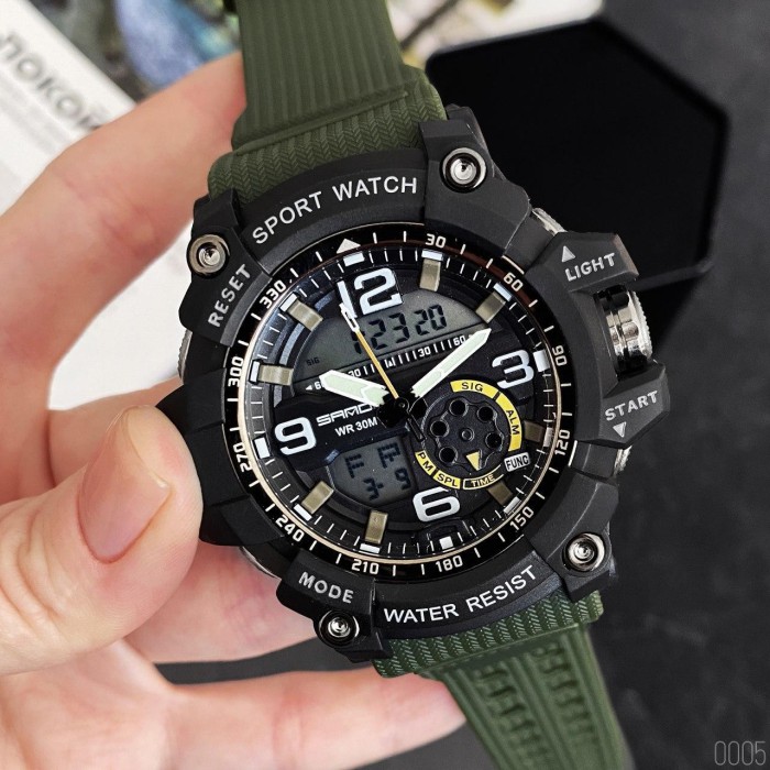 Sanda 759 Green-Black